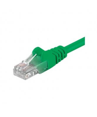 UTP-kabel - 0.5 meter CAT5e straight Groen