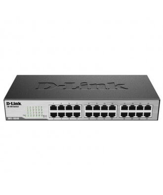D-Link 24-poorts 10/100 Rackmountable Switch