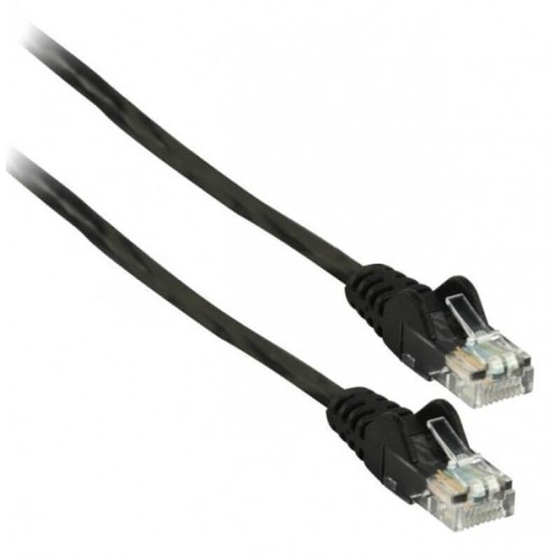 UTP-kabel 0.5 meter CAT6 straight Zwart - Callvoip.shop