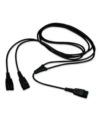 Y-Trainer/Supervisor kabel voor Jabra headsets (incl. muteknop)