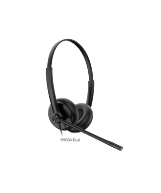 Yealink YHS34 STEREO QuickDisconnect bedrade headset