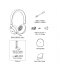 Yealink BH72 STEREO USB-C Zwart Bluetooth draadloze headset (incl. stand)