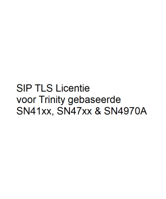 SIP TLS Licentie voor Trinity gebaseerde SN41xx, SN47xx & SN4970A