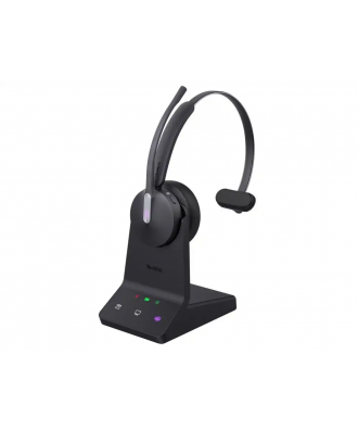 Yealink WH64 Mono DECT draadloze headset met Bluetooth (MS Teams)
