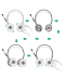 Yealink WH68 Stereo DECT draadloze headset (MS Teams)
