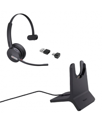 Yealink BH70 MONO USB-A/C Zwart Bluetooth draadloze headset (incl. stand) (MS Teams)