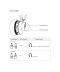 Yealink BH70 MONO USB-A/C Zwart Bluetooth draadloze headset (incl. stand) (MS Teams)