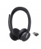 Yealink BH70 Stereo USB-A/C Zwart Bluetooth draadloze headset (incl. stand) (MS Teams)