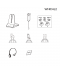 Yealink WH63 MONO DECT draadloze headset (UC)