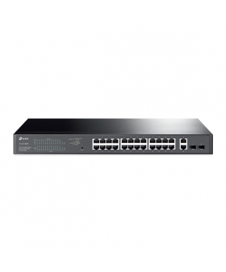 TP-Link 28-Poorts Gigabit Easy Smart PoE+ Rackmountable Switch