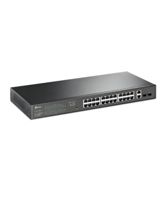 TP-Link 28-Poorts Gigabit Easy Smart PoE+ Rackmountable Switch