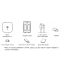Yealink CPW65 draadloze DECT uitbreidingsmicrofoons incl. WDD60